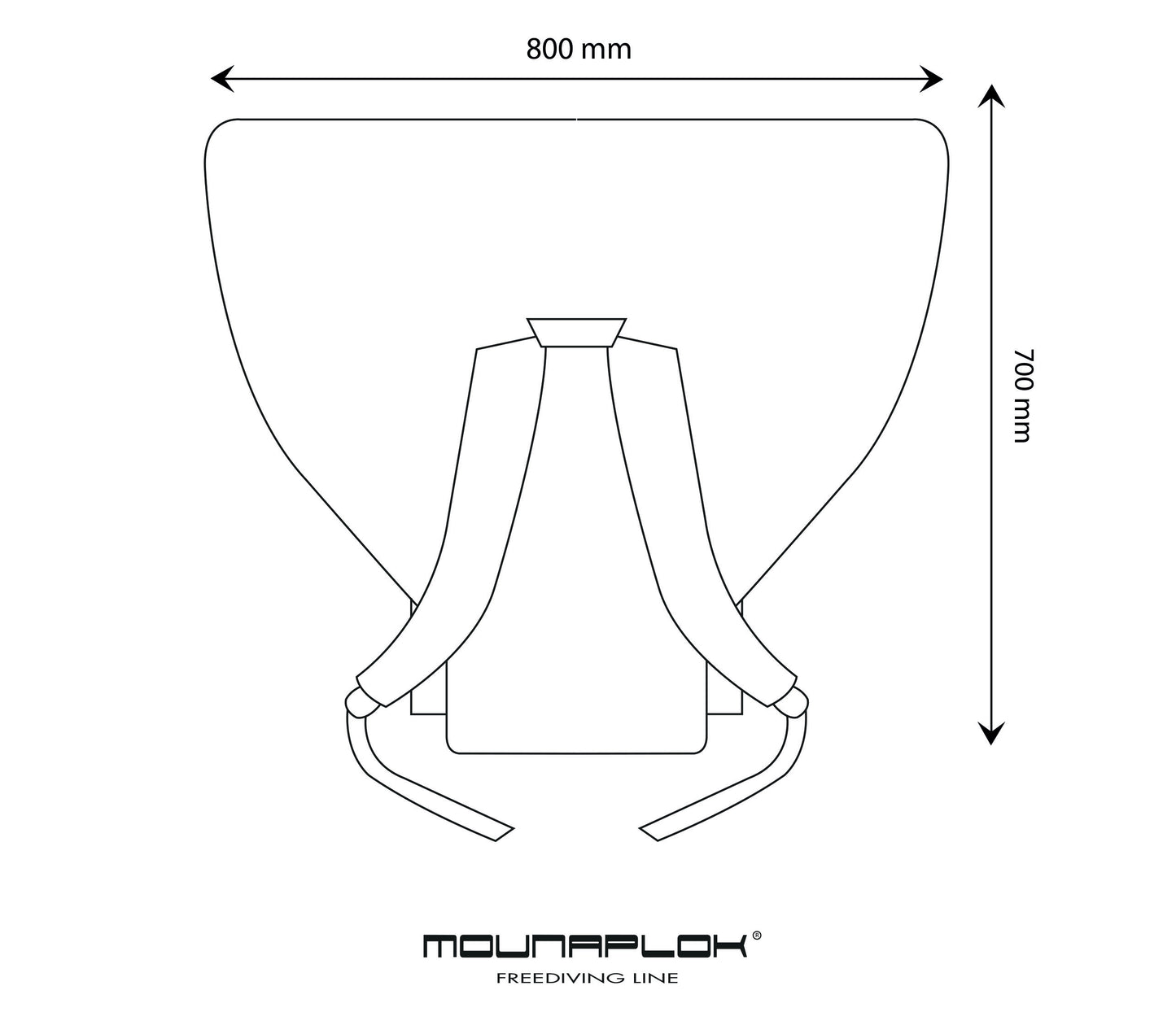 sac à dos monopalme mounaplok